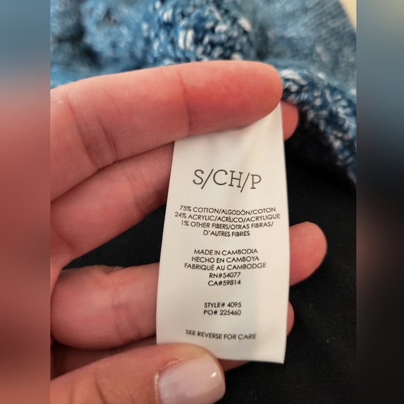 EUC Cabi Blue Cable Open Cardigan - Picture 4 of 14